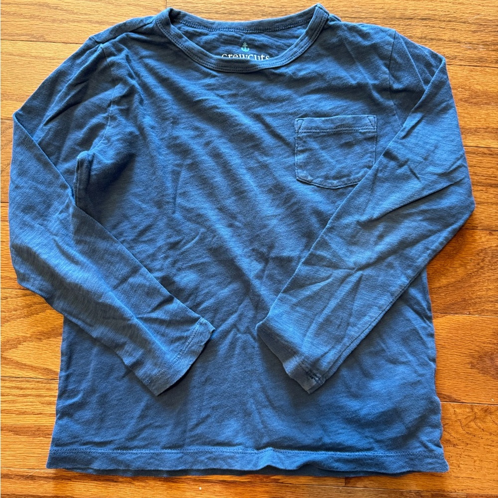 Crewcuts Navy Long Sleeve Tee for Kids
